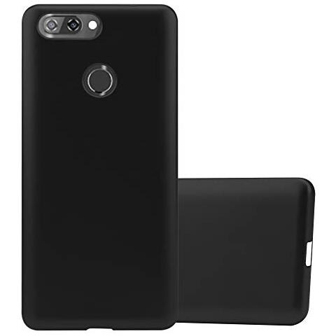 Custodia Compatibile Con Zte Blade V9 In Nero Metallico - Coperchio Protettivo In Silicone Tpu Flessibile - Foto 1