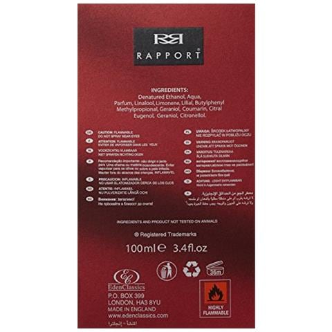 Eden Classics, Eau De Toilette Spray Per Lui 100 ml - Foto 2