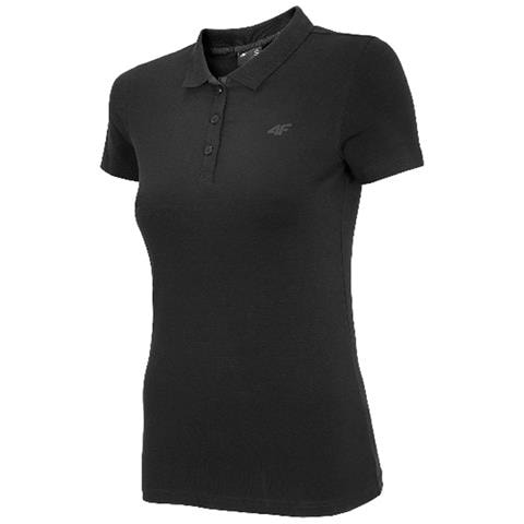 Women's T-shirt Polo Nosh4-tsd008-20s, Donna, Nero, Maglietta, Numero: M Eu - Foto 1