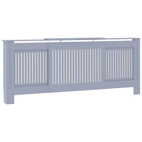 Copertura per Radiatore Grigia in MDF 205 cm - Foto 1