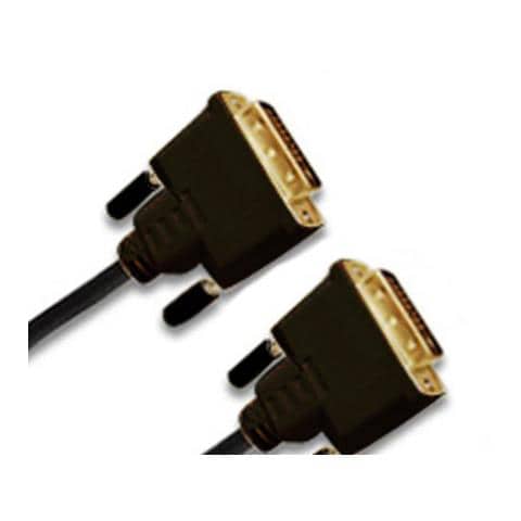 DVI-D, plug 24+1p / plug 24+1p 2m DVI-D DVI-D Nero cavo DVI - Foto 1