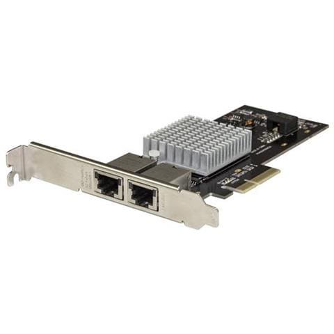 Scheda di Rete Ethernet a 2 porte PCIe 10GBase-T / NBASE-T con chip Intel X550 - Foto 1