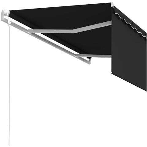 Tenda Retrattile Automatica Con Parasole 3,5x2,5 M Antracite - Foto 8