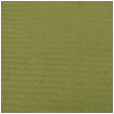 Sedia a Dondolo con Gambe in Legno di Hevea Verde in Velluto - Foto 2