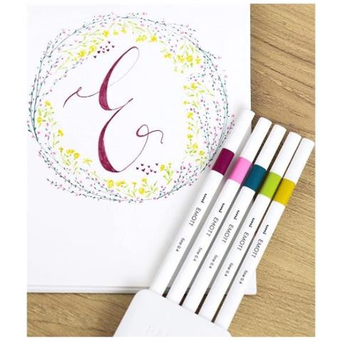 Penna Fineliner AST5 con 5 Colori da 0.4 mm - Foto 5