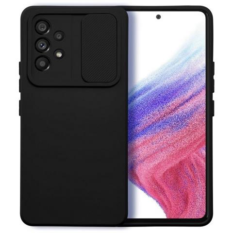 Custodia Tpu Silicone Cover Case Per Samsung Galaxy A53 5g A536 Black - Foto 1