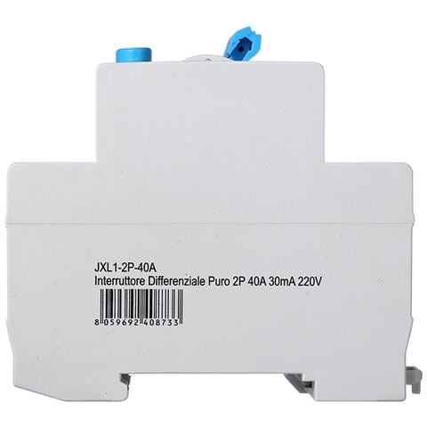 Interruttore Differenziale Puro 2p 40a 6ka 30ma 220v Salvavita 2 Pezzi - Foto 3