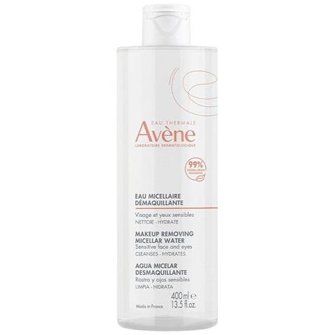 Avene, Eau Thermale, Pulisce E Rimuove Il Trucco, Acqua Micellare, Sensibile, 400 Ml - Foto 2