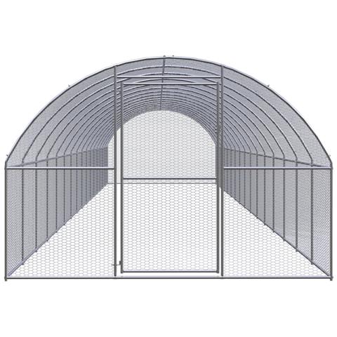 Gabbia Per Polli Da Esterno 3x16x2 M In Acciaio Zincato - Foto 2