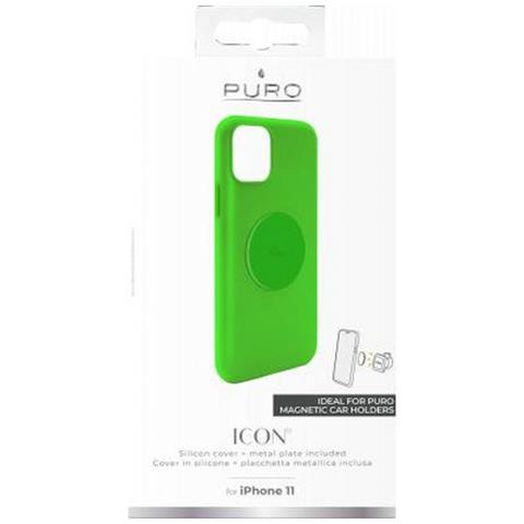 Cover Protettiva Magnetica Icon Per Iphone 11, Verde - Foto 2