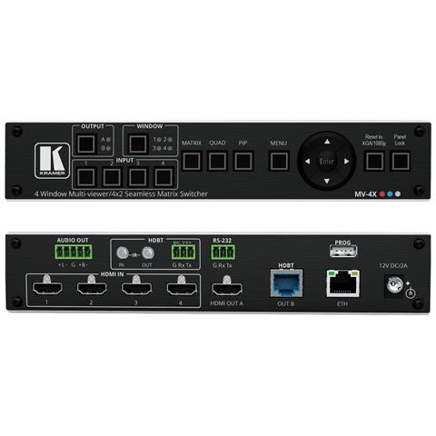 MV-4X Commutatore a matrice AV 12 W - Foto 1