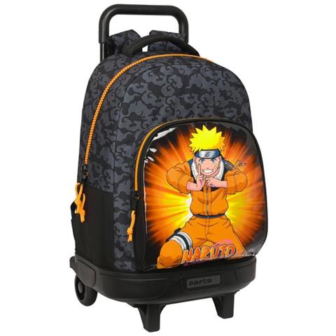 Backpack Della Scuola Compatta Da 45 Cm Naruto Nero - Foto 1