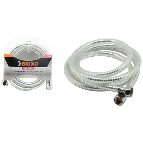 Tubo Flessibile Doccia In Pvc Rinforzato Brixo Flexigel 200 Cm - Foto 1