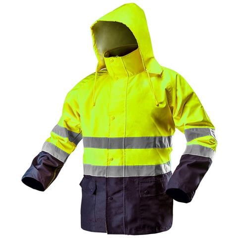Giacca Da Lavoro Impermeabile Di Segnalazione, Gialla, Taglia S - Foto 1