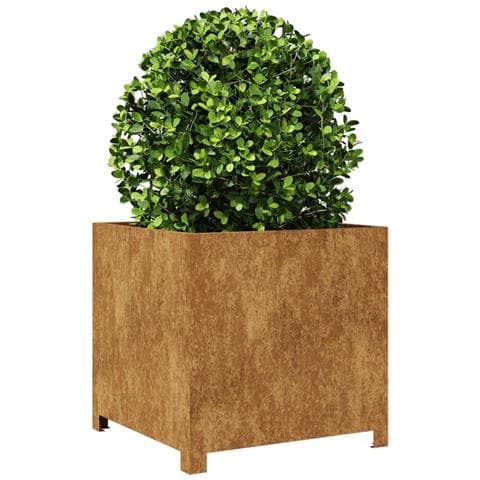 Fioriera Da Giardino 50x50x50 Cm In Acciaio Corten - Foto 10