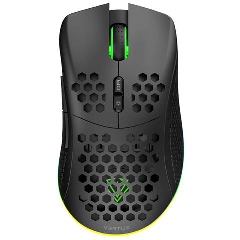 Mouse Gaming Duale Wireless Ammolite Rgb Ultraleggero 16000 Dpi 7 Pulsanti Programmabili, 40g, 50 Ore Di Batteria, - Foto 1