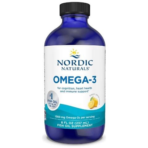 Omega-3 1560 Mg 8 Fl Oz (237 Ml) Gusto Limone Nordic Naturals - Foto 1