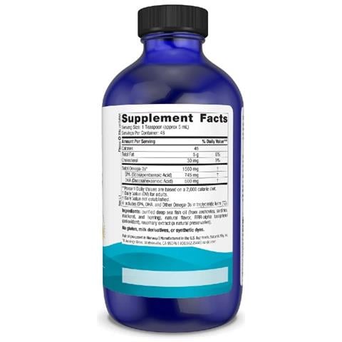 Omega-3 1560 Mg 8 Fl Oz (237 Ml) Gusto Limone Nordic Naturals - Foto 2