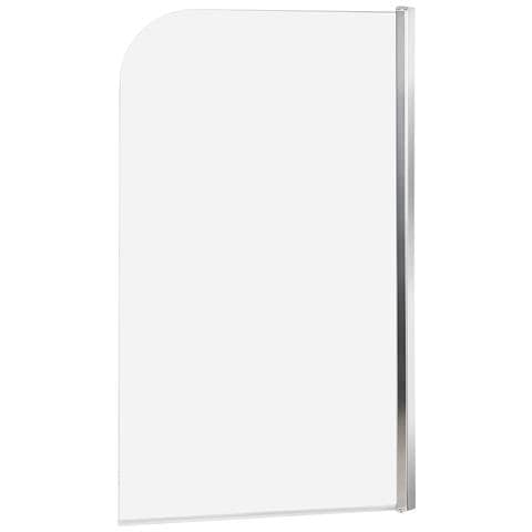 Parete Doccia Per Vasca Lapan 140 X 80 Cm Argento - Foto 2