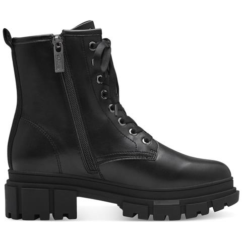 Black Casual Closed Booties Stivaletti Sintetico E Tessile Scarpe Donna Nero Eu 39, 5-25210-43 001 - Foto 3