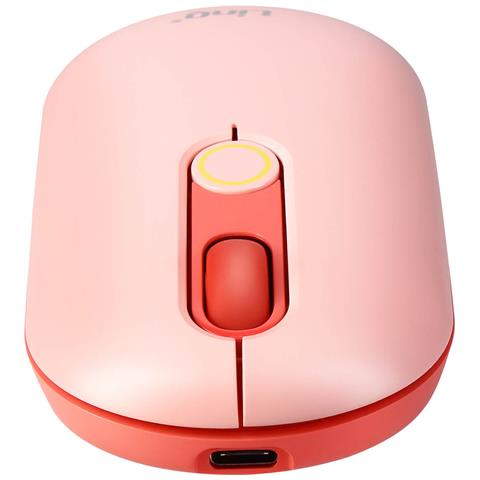 Mouse Wireless Bluetooth + Dongle Usb, Bianco - Foto 2