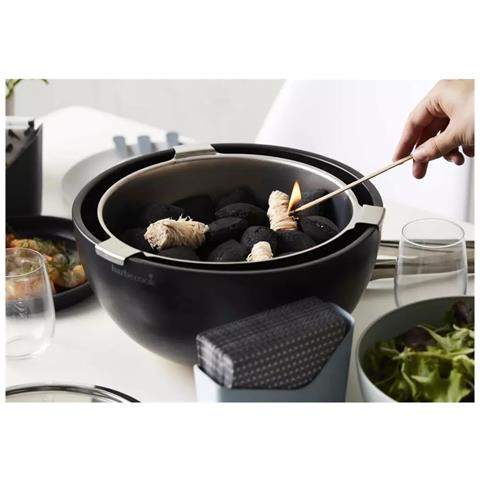 Joya Barbecue Da tavolo Nero, Acciaio inox - Foto 2