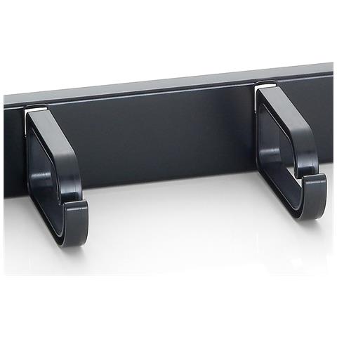 Equip 327311, Pannello di gestione del cavo, Nero, Plastica, Acciaio, 1U, Cina, 44,5 mm - Foto 2