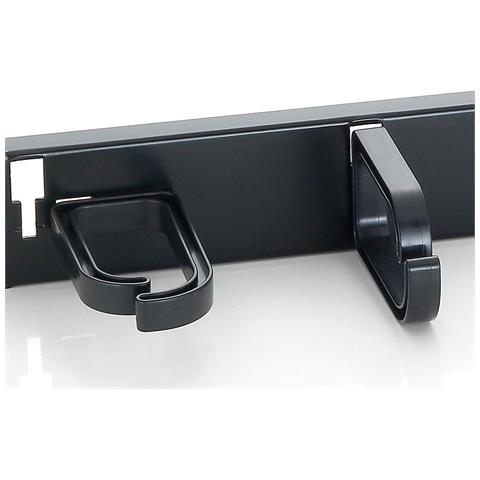 Equip 327311, Pannello di gestione del cavo, Nero, Plastica, Acciaio, 1U, Cina, 44,5 mm - Foto 7