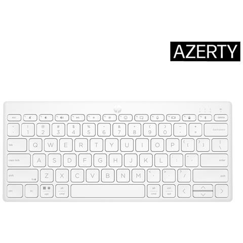 Tastiera Bluetooth Multi-dispositivo Compatta 350 Colore Layout QWERTZ? Bianco - Foto 1