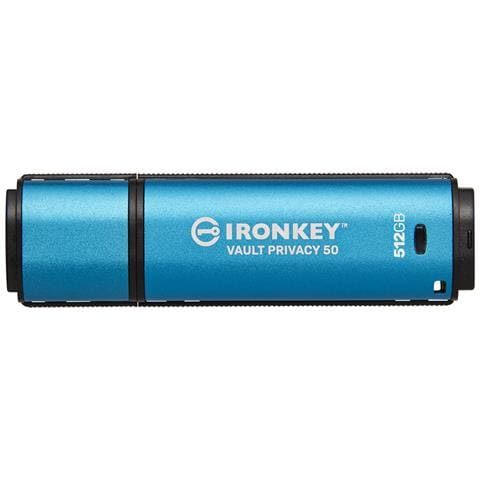 IronKey 512 GB Vault Privacy 50 crittografia AES-256, FIPS 197 - Foto 1