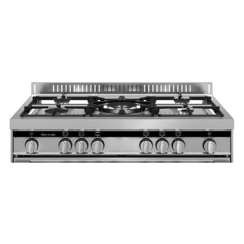 Cucina Gas ST965VI 5 Fuochi a Gas Forno Gas Multifunzione Vermoventilato Classe A Dimensioni 90 x 60 cm Colore Acciaio Inox Serie Specialista - Foto 2