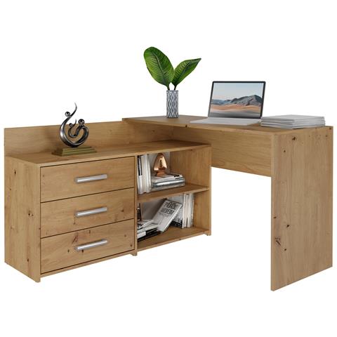 DANY ARTISAN KPL scrivania per computer Colore quercia - Foto 1