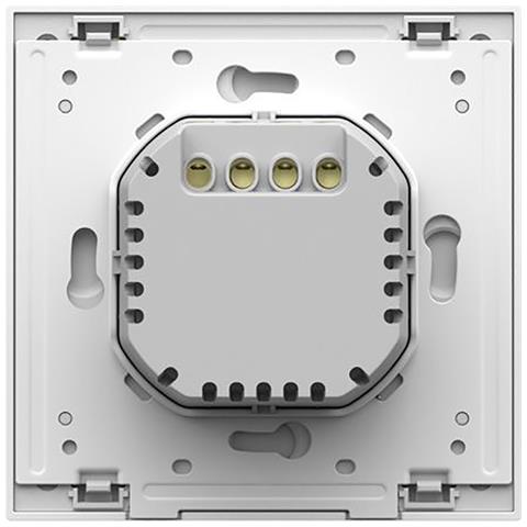 V1 Interruttore A Parete Con Schermo Lcd Personalizzabile, Bianco - Foto 2