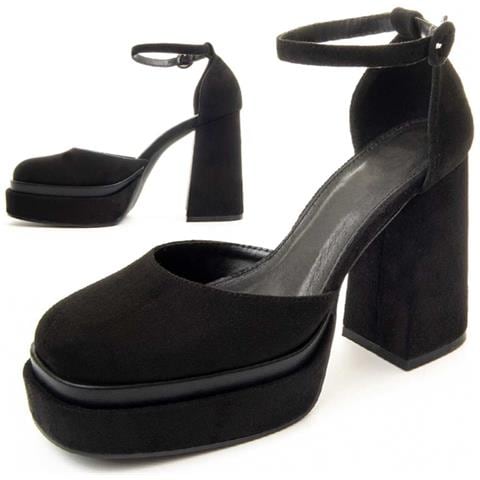 Montevita Scarpa Con Tacco Salonnt8 Nero . - Foto 1
