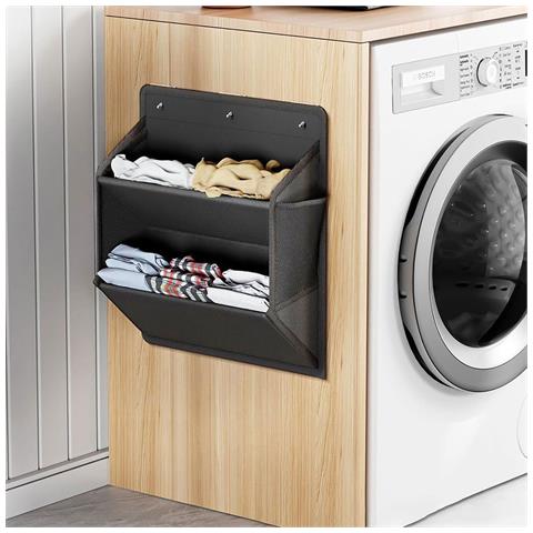 Organizzatore Da Parete Nero: Soluzione Salvaspazio Per Scarpe E Accessori - Foto 5