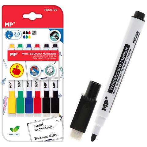 Set Di Marker Per Lavagna A Cancellare 6 Colori - Foto 1