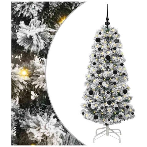 Albero di Natale Artificiale con Rami Pieghevoli 150 cm - Foto 1