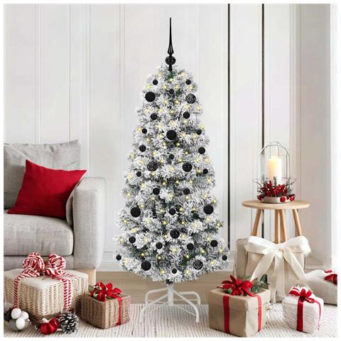 Albero di Natale Artificiale con Rami Pieghevoli 150 cm - Foto 2