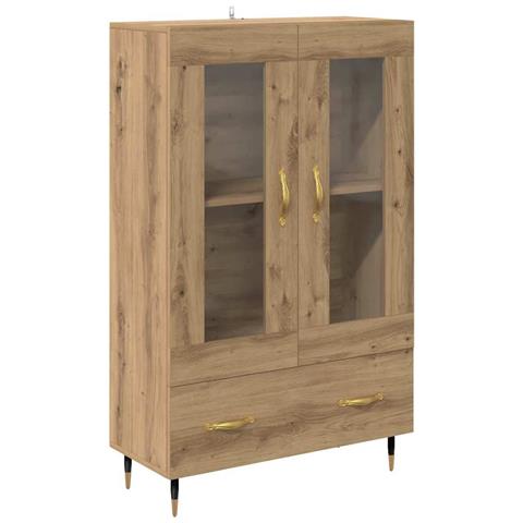 Credenza con cassetto Rovere artigianale 69,5 x 31 x 115 cm - Foto 1