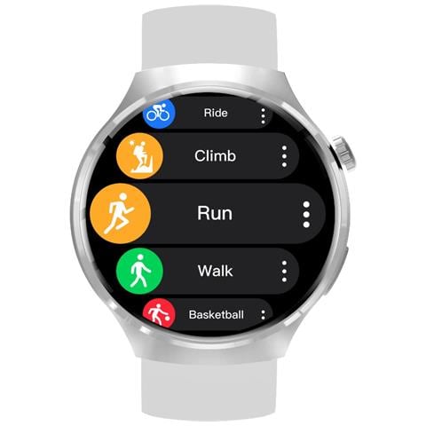 Smartwatch Con Chiamata Bluetooth, Monitoraggio Frequenza Cardiaca E Sonno, Compatibile Con Huawei, Samsung, Apple, Garmin Silver - Foto 7