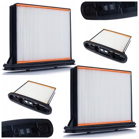 Filtro Di Ricambio Klok-rf5a - Compatibile Con Aspirapolvere Aeg, Bosch, Hitachi, Metabo, Milwaukee, Spit, Starmix | Zmywalny, Riutilizzabile, Con Guarnizione - Foto 1