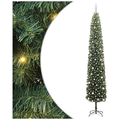 Albero di Natale artificiale con 300 LED Verde 300 cm - Foto 1