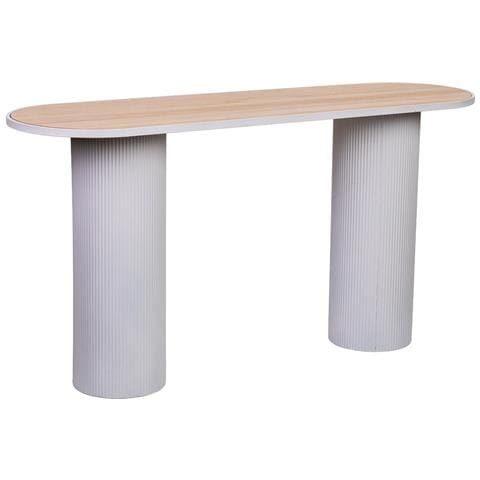 Mobile Da Ingresso In Legno Beige 150x45x75h Cm - Foto 1