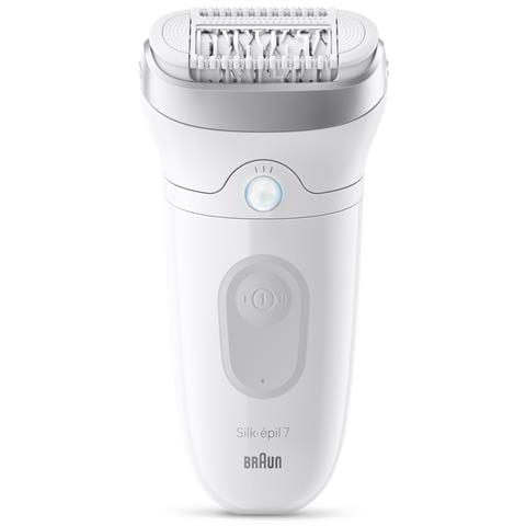 Braun Silk-épil 7 Silk-epil 7 SE7-000, Argento, 40 pinzette, MicroGrip, Batteria, Batteria integrata, Germania - Foto 1