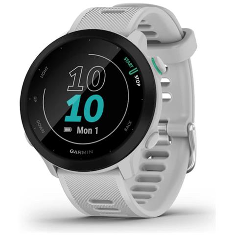 Forerunner 55 2,64 cm (1.04") MIP 42 mm Digitale 208 x 208 Pixel Bianco GPS (satellitare) - Foto 1