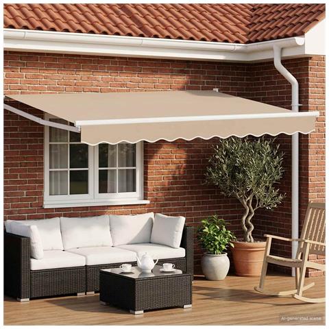 Tettuccio Elettrico Retrattile Beige 3 x 2,5 m - Foto 2