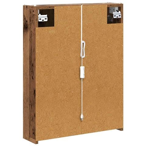 Mobiletto per specchio da bagno Legno vecchio - Foto 9