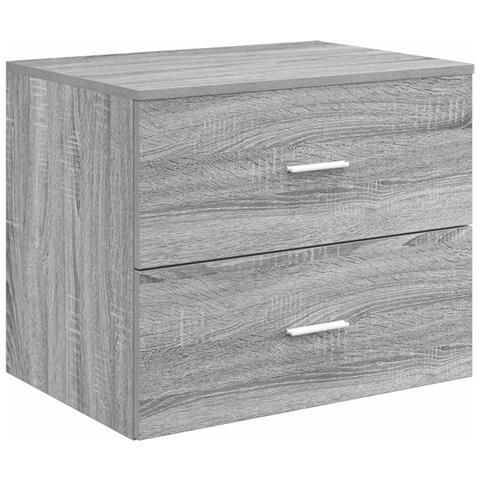 Mobile da Bagno da Muro Sonoma grigio 62,5 x 44,5 x 50 cm - Foto 1