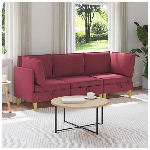 Set di divani modulari con spazio di archiviazione 3 pcs - Foto 2
