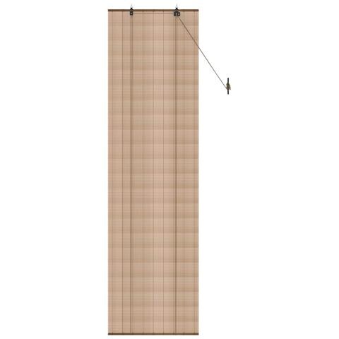 Tenda a rullo Marrone 50 x 220 cm Bambù - Foto 2